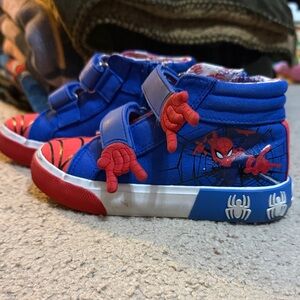 Marvel Spider-Man Kids Blue and Red Sneakers